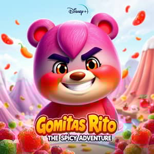 Crear una marca de gomitas enchiladas llamada gomitas rito 